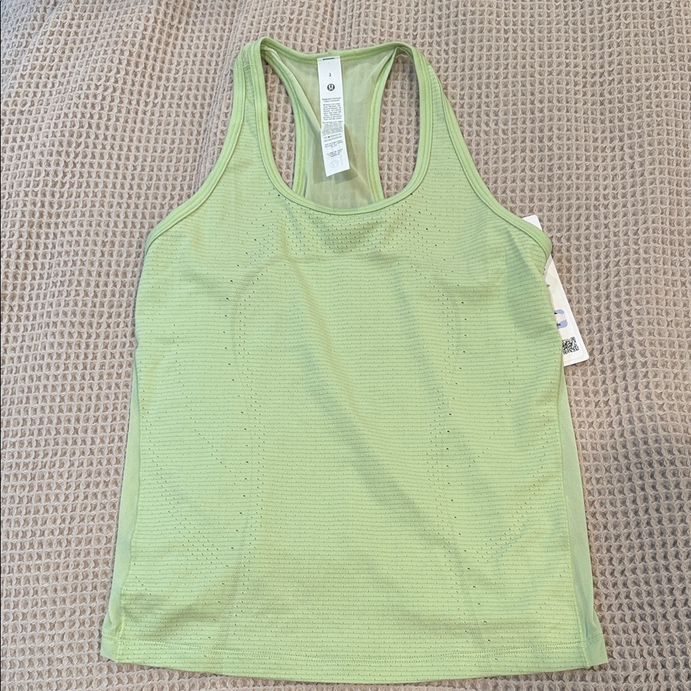 Lululemon Swiftly Mesh-Back Tank Top size 2